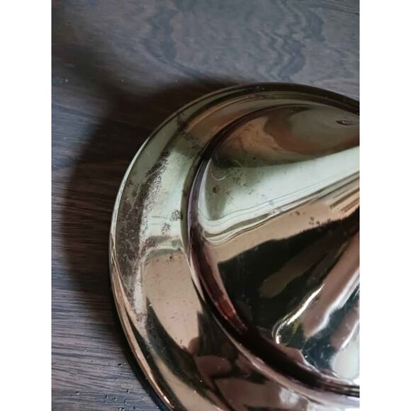 Vintage gold table lamp - Picture 5 of 7